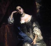 John Michael Wright Lely's Duchess of Cleveland as the penitent Magdalen oil painting artist